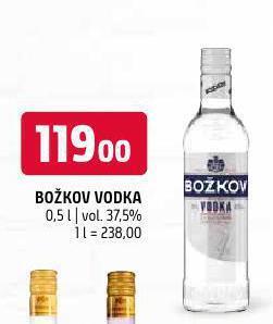 Terno Božkov vodka nabídka