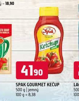 Terno Spak gourmet kečup nabídka