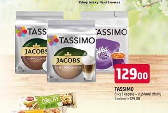 Terno Kávové kapsle tassimo nabídka