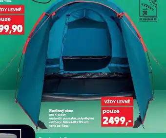 Kaufland Rodinný stan nabídka