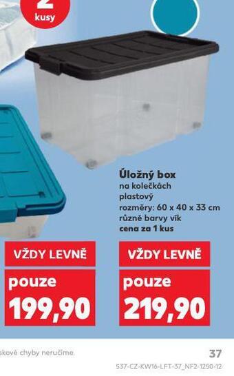 Kaufland Úložný box nabídka