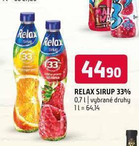 Terno Relax sirup 33% nabídka