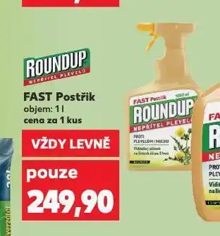 Kaufland Roundop fast postřik nabídka