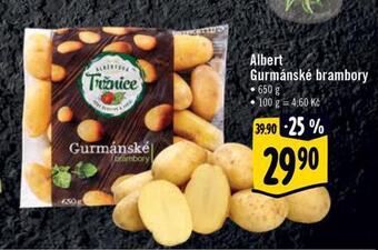 Albert Gurmánské brambory nabídka