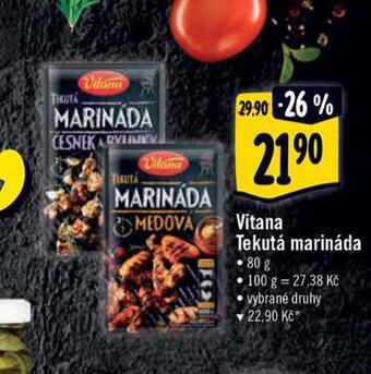 Albert Vitana tekutá marináda nabídka