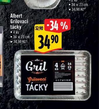 Albert Grilovací tácky nabídka
