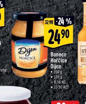 Albert Boneco hořčice dijon nabídka