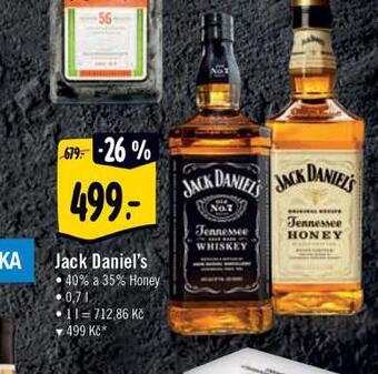 Albert Jack daniel´s nabídka