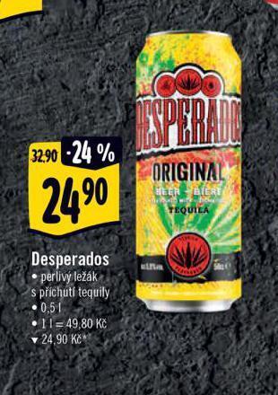 Albert Pivo desperados nabídka