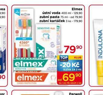 TOP drogerie Elmex zubní kartáček nabídka