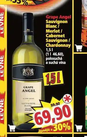 Norma Grape angel cabernet sauvignon nabídka