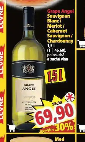 Norma Grape angel merlot nabídka