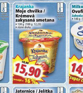 Norma Krajanka zakysaná smetana nabídka