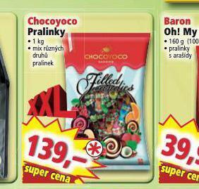 Norma Chocoyoco pralinky nabídka