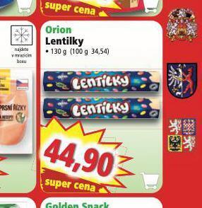 Orion lentilky