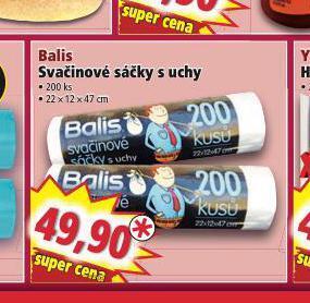 Norma Balis svačinové sáčky s uchy nabídka
