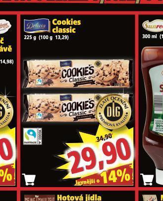 Norma Cookies classic nabídka