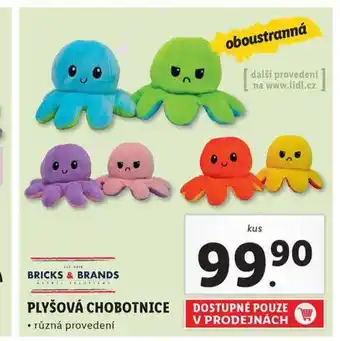 Lidl Plyšová chobotnice nabídka