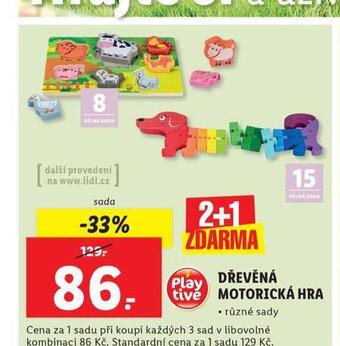 Lidl Dřevěná motorická hra nabídka