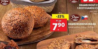 Lidl Hamburgerová bulka nabídka