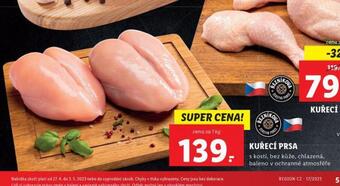 Lidl Kuřecí prsa nabídka