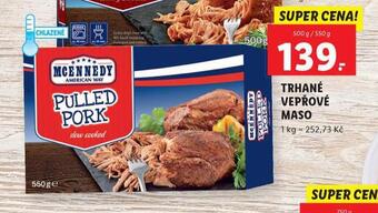 Lidl Trhané vepřové maso nabídka