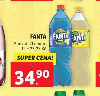 Lidl Fanta nabídka