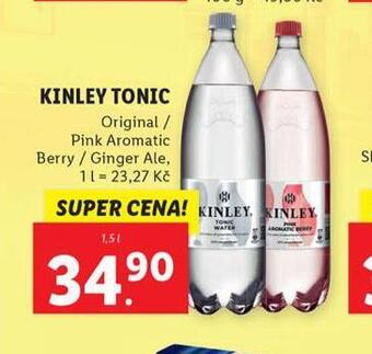 Lidl Kinley tonic nabídka