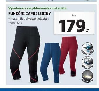 Lidl Funkční capri legíny nabídka