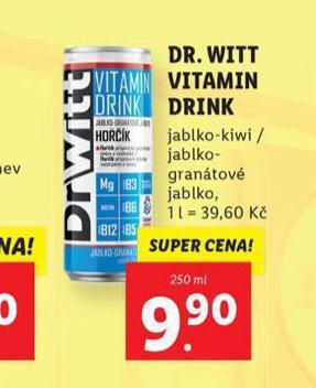 Lidl Dr. witt nabídka