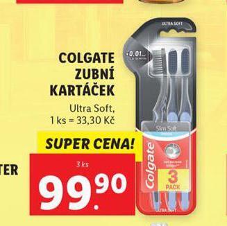 Lidl Colgate zubní kartáček nabídka