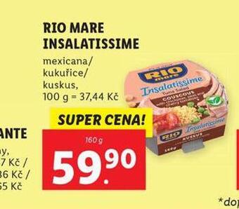 Lidl Rio mare insalatissime nabídka