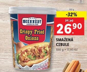 Lidl Smažená cibule nabídka