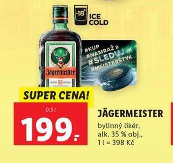 Lidl Jagermeister nabídka