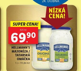 Lidl Hellmann's majonéza nabídka