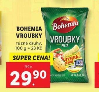 Lidl Bohemia vroubky nabídka