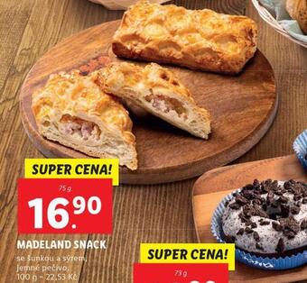 Lidl Madeland snack nabídka
