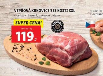 Lidl Vepřová krkovice bez kosti nabídka