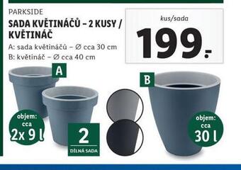 Lidl Sada květináčů nabídka