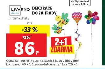 Lidl Dekorace do zahrady nabídka