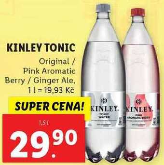 Lidl Kinley tonic, 1,5 l nabídka