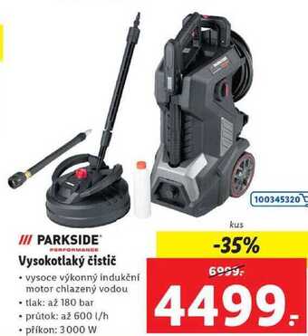 Lidl Vysokotlaký čistič nabídka