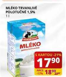 Flop Mléko trvanlivé polotučné 1,5% 1l nabídka