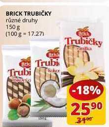 Flop Brick trubičky různé druhy 150 g nabídka