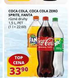 Flop Coca cola 1,5l nabídka