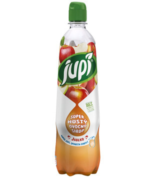 Jupí  ovocný superhustý sirup 0,7l, vybrané druhy 0.7l