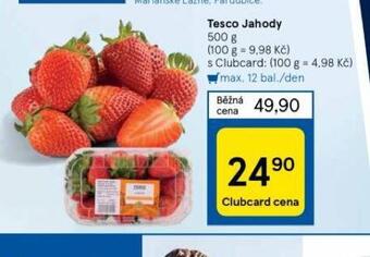 Tesco Tesco jahody nabídka