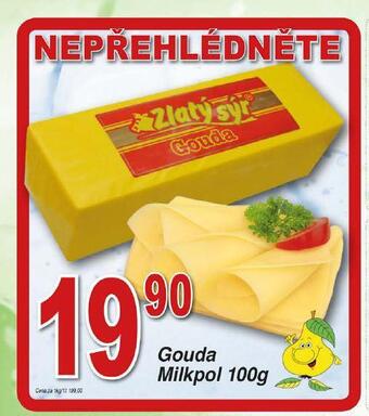 Hruška Gouda sýr nabídka