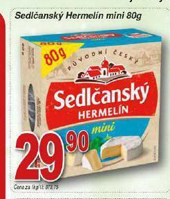 Hruška Sedlčanský hermelín nabídka