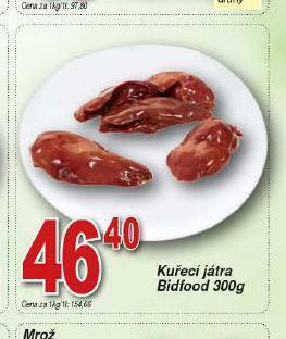 Hruška Kuřecí játra nabídka